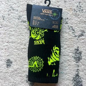 Vans crew socks boys size 1-6